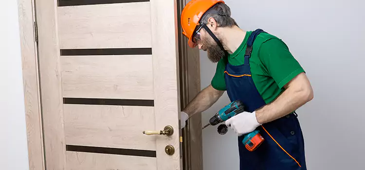 Replace Internal Door Handle with Lock Lake Jackson
